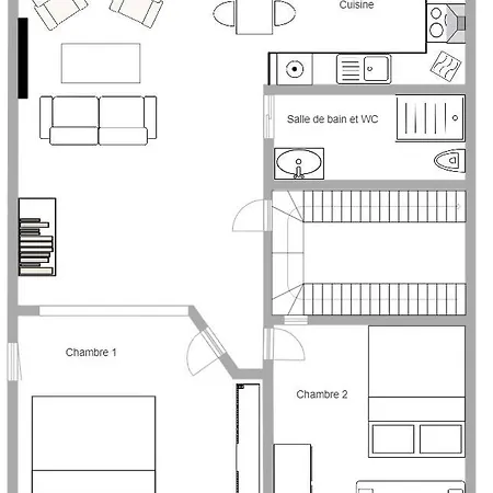 T3 Climatise Place Sadi Carnot Apartamento